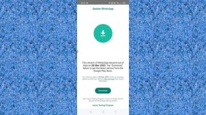 WhatsApp beta Out of Date problem 23 March 2023 Update | WhatsApp Not Working Solution Telugu