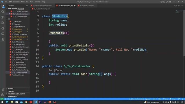 What is Constructor & Use of Constructor in JAVA || JAVA Tutorial in Hindi #24 || Death Code