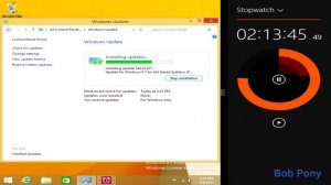 Windows 8.1, but Windows Update!