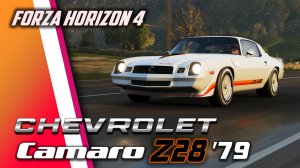 Forza Horizon 4. Chevrolet Camaro Z28 '79. Free driving. 4K