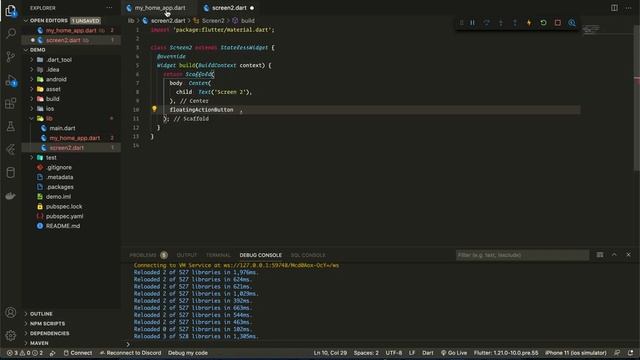 Flutter Tutorial for Beginners 35 - MediaQuery and Navigation