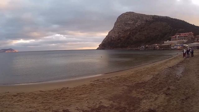 Такой горы Сокол вы ещё не видели в начале января! Новый Свет. Крым. смотреть онлайн