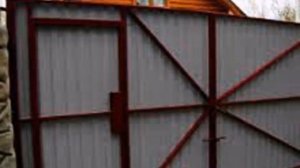 распашные ворота и калитки своими руками от а до я