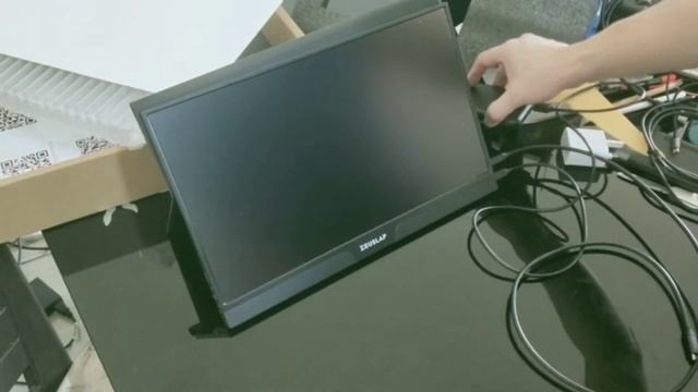 ZEUSLAP 15.6 inch touch screen portable monitor USB type c HDMI connection смотреть онлайн