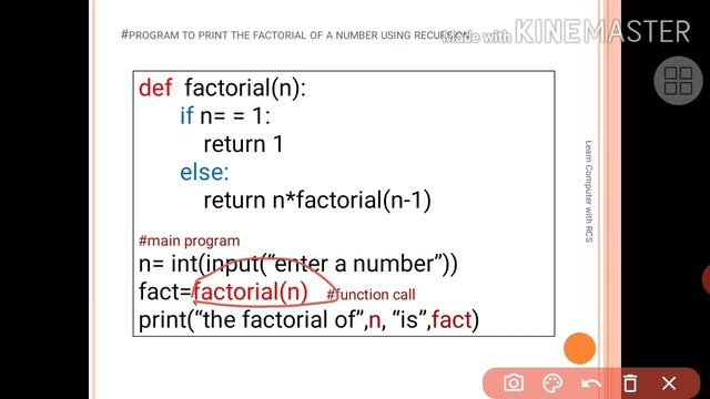 Recursion in Python смотреть онлайн