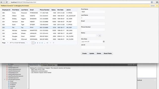 Oracle JET and ADF BC REST CRUD смотреть онлайн