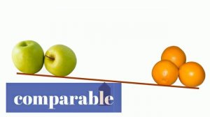 How to say Comparable : British English practice