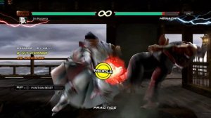 Tekken 6 BR Jin Kazama While Rising 2 Combos