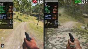 Rx 550 vs GTX 760 | 10 Games Tested