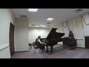 И.С.Бах. Трёхголосная инвенция Ми бемоль мажор