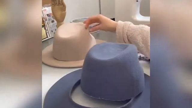 Как сделать модную двухцветную шляпу Федору с #Shorts смотреть онлайн