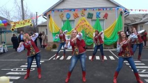 Масленица в детском саду. Танец мам. Хореограф Инна Щур.