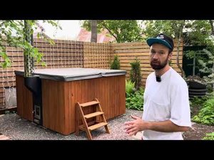 Как купель с печью превратила дикий сад в цветущий лес