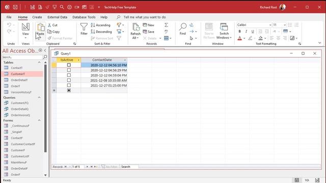 How to Create a Delete Query to Delete Records from Tables in Microsoft Access смотреть онлайн