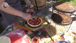 Вкуснейшая пицца из тандыра "БАРЕЛЬЕФ"