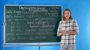Отрицательные приставки: un-, dis-, in-, mis- и non-