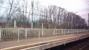 Майские дачные просторы под Солнечногорском вдоль ОЖД из окна ЭТ2М