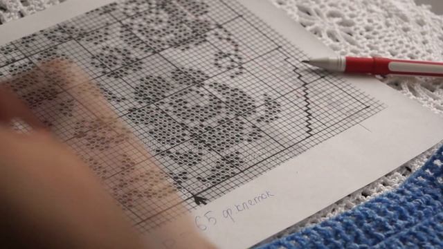 Вяжем филейный топ,читаем схемы (В №12)