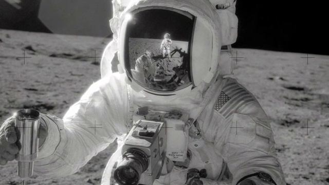 Michael Bross - "Lonely Orbit" - with NASA photos - Apollo 11, 12 and other various - смотреть онлайн