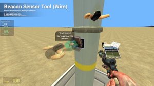 Garry's mod ( ракета вертикального запуска на Wire mod / c Ядерной начинкой)