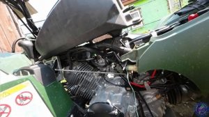 Убрать ограничение оборотов задней передачи YAMAHA GRIZZLY