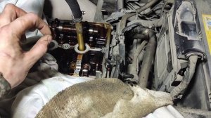 Замена маслосьемных колпачков  на SsangYong new actyon  мотор G20