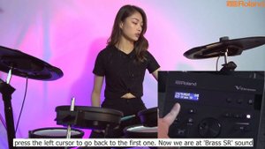 Roland V-Drums TD-07KV Tutorial with Rachel Wan in Mandarin