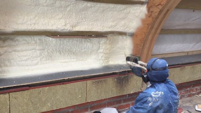 Утепление мансарды ППУ смотреть онлайн