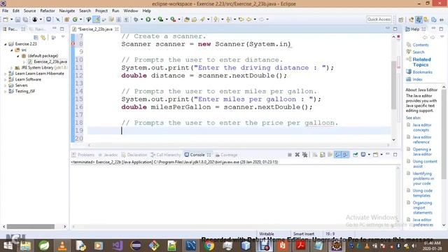 Introduction To Java Programming - Exercise 2 23b