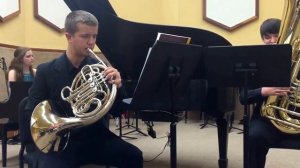 Alec Wilder Trio for horn, tuba, & piano mvt. 5