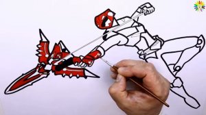 Минифорс Х- как нарисовать. Лучшие рисунки за год.