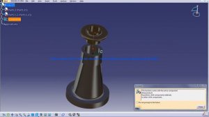 Catia V5 Tutorial|P3 Assemble Screw Jack|Contact Constraint|Mechanical Design Engineering