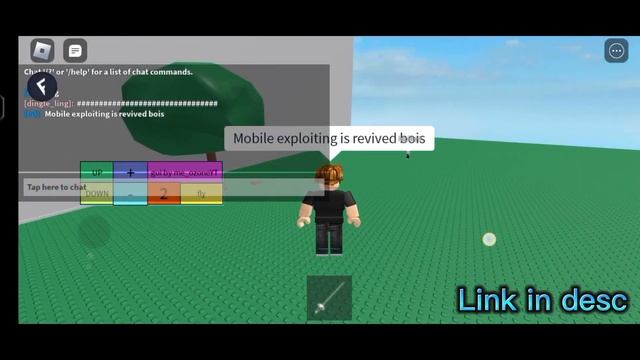 New roblox mobile executor! Better than Arceus X?!?! - Fluxus mobile - It executed infinite yield!!