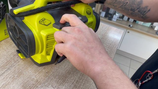 Компрессор Ryobi R18L-0 смотреть онлайн