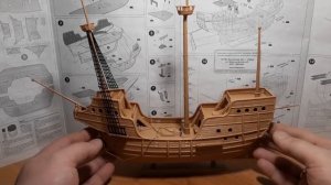 Сборка модели - Корабль призрак Летучий голландец (ZVEZDA)