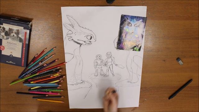 Мастер-класс по рисованию «Как приручить дракона» смотреть онлайн