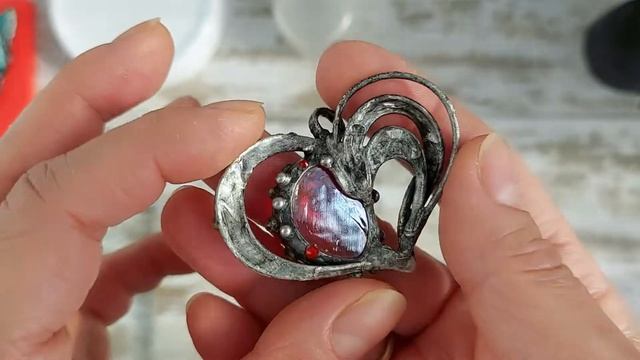 Пайка. Олово, стекло, стразы. смотреть онлайн