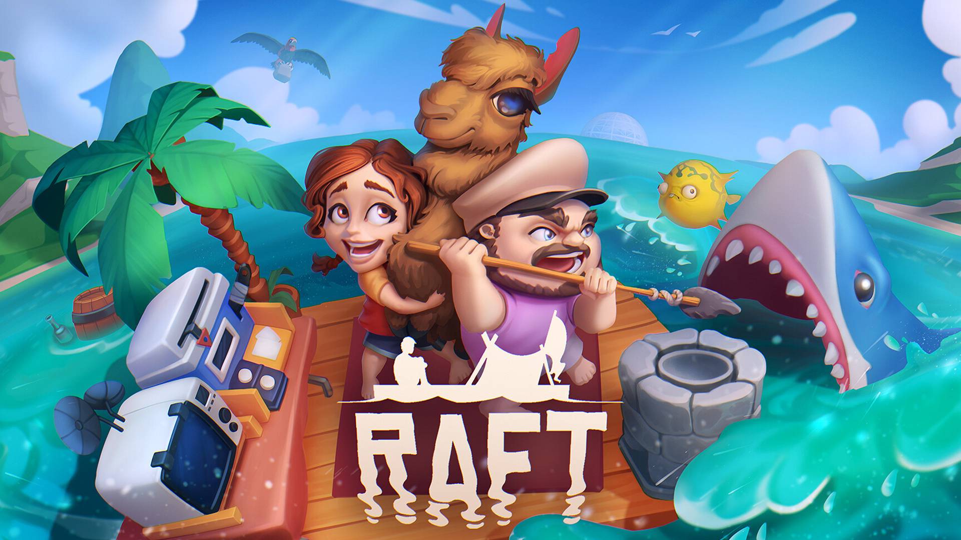 Играть в океан. Raft (игра). Raft обои. Рафт сюжет. Raft игра фото.