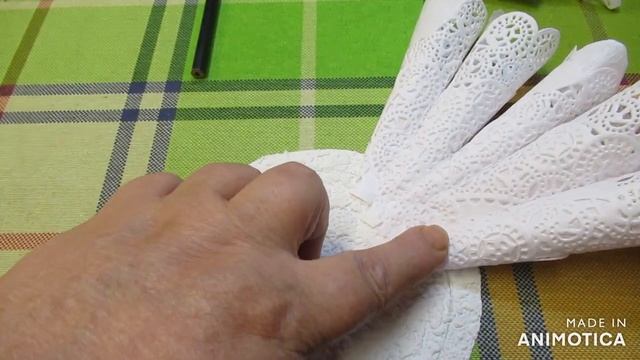 Снежинки ?из 1упаковки ажурных салфеток-4штуки больших двухсторонних❗❗❄❄❄❄ смотреть онлайн