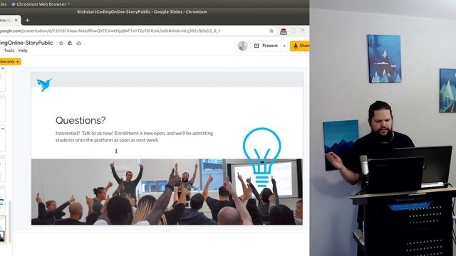 Live Info Session Q&A | Kickstart Coding Custom-Paced Bootcamp (React JavaScript, Python, HTML)