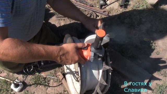 Клумба из Колеса.Ваза для Цветов.