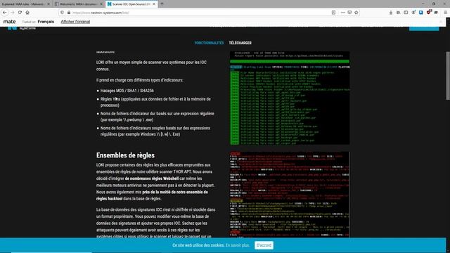 SALTINBANK - BREF INTRODUCTION @ YARA - LOKI -THOR LITE : On va chasser les hackers ... смотреть онлайн