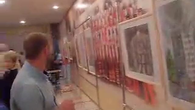 Выставка детских рисунков, посвященная Году пожарной охраны смотреть онлайн