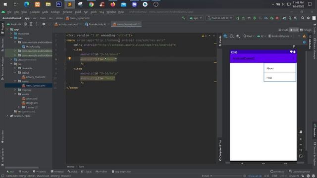 [Kotlin-Demo] How to implement Option Menu in Android (Filipino)