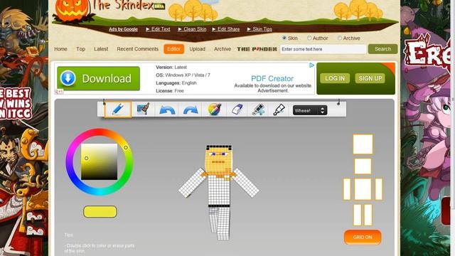 Как сделать скин в майнкрафте легко и быстро на свой вкус смотреть онлайн