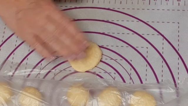 Творожное печенье
