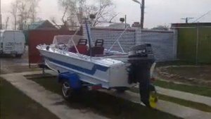 лодка Прогресс 2 двигатель YAMAHA 60