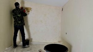 Открою Вам тайну Декоративного Кирпича! Штукатурка кирпич с помощью трафарета!