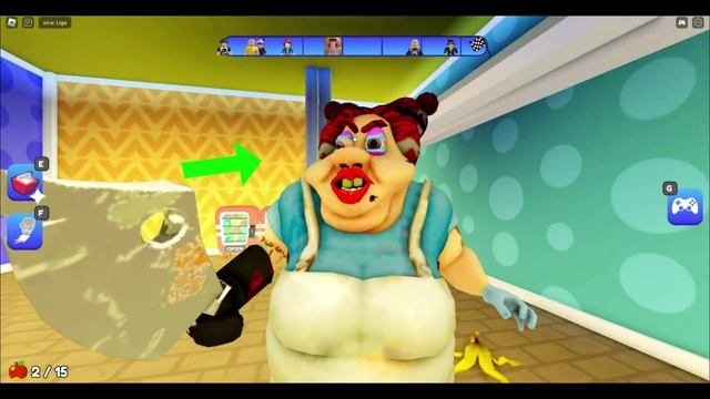 BAAREN Escape Lunch Lady Roblox Obby смотреть онлайн