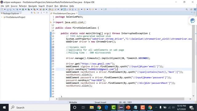 Session 6 - Selenium Wait Commands | Implicit & Explicit Waits